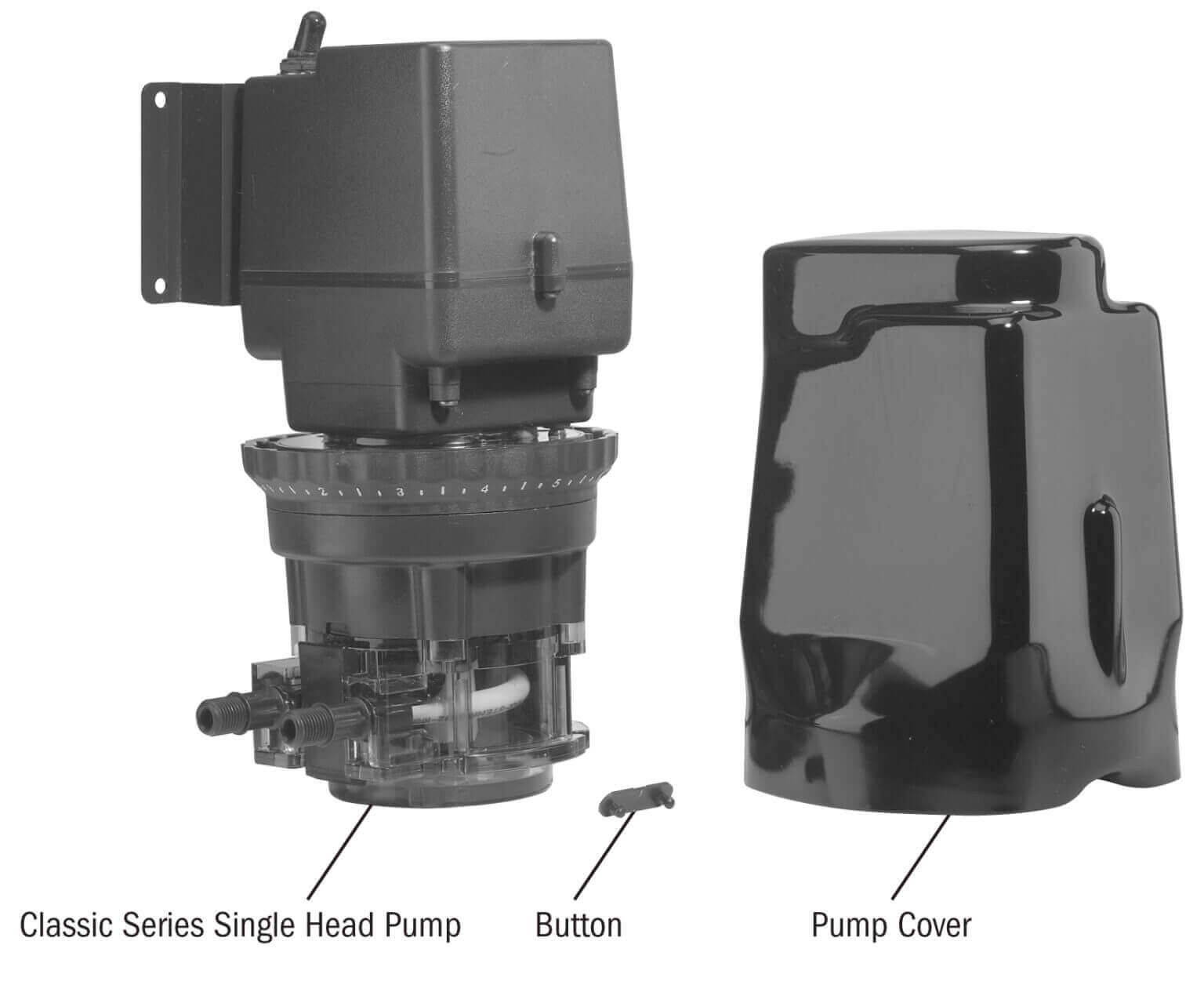 Classic Pump Cover with Button